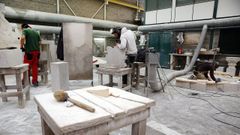 Instalaciones de la Escola de Canteiros de Poio, que pasa a ser de la Xunta