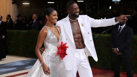 Gabrielle Union y Dwayne Wade, en la alfombra roja