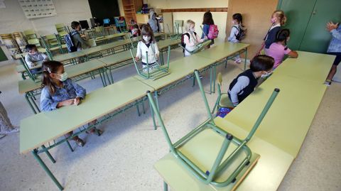 Vuelta al cole en el colegio de Barcelos