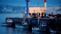 El cuerpo, llevado al puerto de Baiona