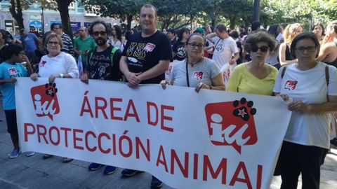 Manifestacin antitaurina en Gijn