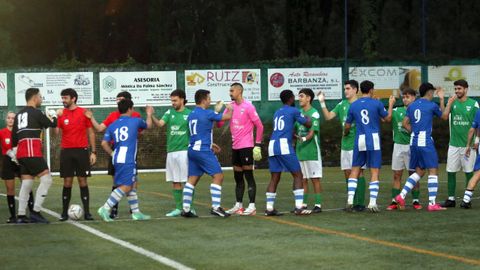 Imagen del derbi de la temporada pasada entre Puebla y Valio.