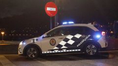 Foto de archivo del veh�culo de la Polic�a Local viveirense