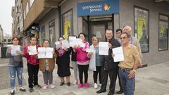Ocho familias de A Grela llevan varios d�as sin luz: as� reivindicaron