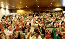 Imagen de la primera asamblea nacional de Anova, celebrada el pasado junio.