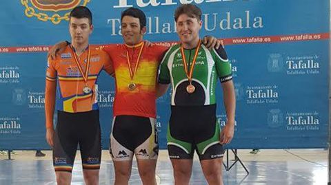David �lvarez, oro en keirin