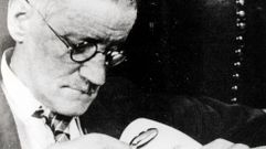 El escritor irland�s James Joyce.