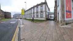 La entrada para el aparcamiento del Fogar de Santa Mar�a ser� a trav�s de la Ronda, junto a la capilla