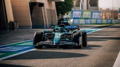 Fernando Alonso.Fernando Alonso en los test de Barin de Frmula 1