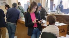 Ana P�rez Lorenzo en el Concello de Ourense