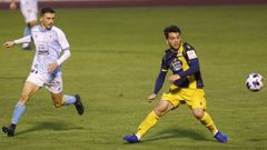 Imagen del Compostela-Deportivo correspondiente a la segunda jornada