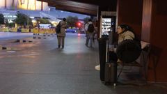 Nueva jornada de huelga en la estaci�n de autobuses de A Coru�a