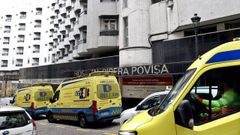 Entrada del Hospital Povisa de Vigo