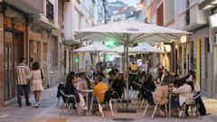 Imagen de archivo de la calle Pardo Baixo de Ferrol