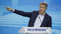 Feijoo, en la clausura de la Interparlamentaria del PP