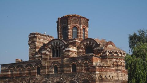 Iglesia de Cristo Pantocr�tor, en Nessebar, Bulgaria.