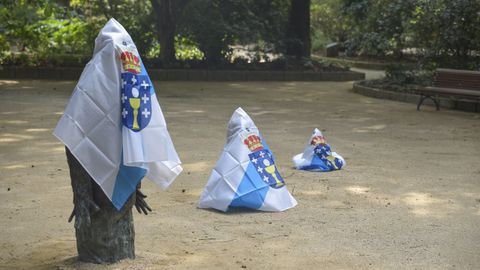 Inauguraci�n de la rehabilitaci�n del parque jard�n y la carballeira de Caldas de Reis