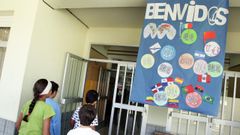O estudo desenvolveuse nos centros de ensino de Ames, como o de Vent�n, na imaxe.