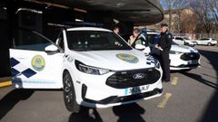 Las dos nuevos veh�culos de la Polic�a Local de Pontevedra comenzaran a patrullar en cuanto se cumplimente el tr�mite del seguro