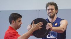 Pau entrena al mismo ritmo que sus compa�eros