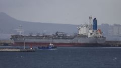 El Southern Puma, el mercante que colision con el Louisa Bolten, atracado en el puerto de Algeciras