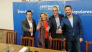 Teresa Mallada en Luarca durante la presentaci�n de la candidatura de Carlos L�pez