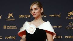 Chiara Ferragni, en la �ltima gala de los Premios Goya