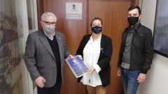 Foto de archivo de la entrega del Observatorio Urbano 2019, con Pedro Fiigueroa (izquierda) y Yoya Blanco