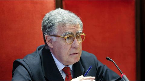 El presidente del Tribunal Superior de Justicia de Asturias (TSJA), Ignacio Vidau Argelles