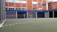Patio del colegio San Miguel, en Gij�n