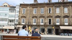As� son las casas de Paredes, reconvertidas en local hostelero en la Marina coru�esa