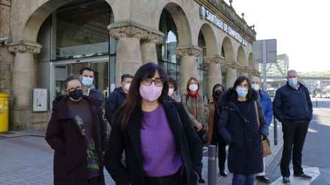 Afectados por los cambios en los horarios en la conexión Santiago-Ourense