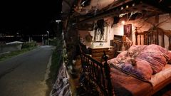 La escenificacin de Saman montada por Peteno se puede admirar en una finca de Celeiro