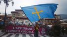 Manifestacin por la oficialidad del asturiano