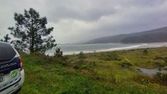 Imagen de parte del dispositivo habilitado en Mux�a en la ma�ana de este jueves.