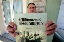 Gabriel Varela presentou o seu traballo o pasado domingo na Casa dos Veci�os de Brantuas.