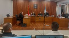 Imagen de un momento del juicio celebrado en Vigo