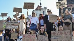 Protestas contra la destituci�n de F�dorov en Le�polis.