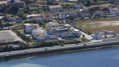 Instalaciones de ENCE en Pontevedra