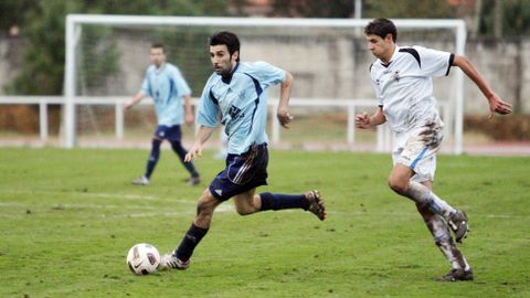 Changui, en el Atl�tico Ribeira en el a�o 2012
