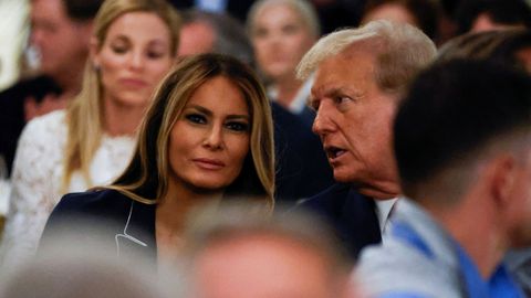 Melania y Donald Trump, el pasado marzo.