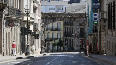 Las obras de peatonalización arrancarán por la Rúa do Teatro
