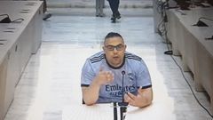 Abdel Bary, durante el juicio en la Audiencia Nacional