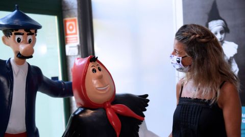 La vicepresidenta del Gobierno y ministra de Trabajo, Yolanda D�az, participa en la Universidad Popular organizada por Podemos Asturies para hablar sobre  Un nuevo proyecto de Pa�s: vida buena y trabajo decente , hoy domingo en el Museo del Pueblo en Gij�n.