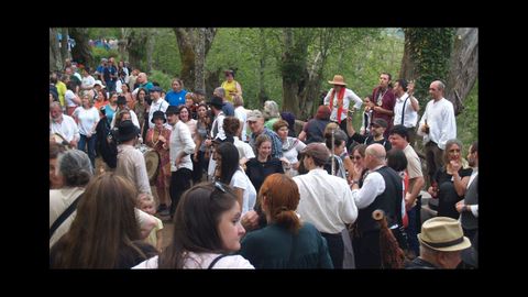 Romera tradicional en la aldea de Vilar (Folgoso do Courel) -