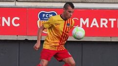 El jugador del Celta Ferran Jutgl, durante su etapa en el Sant Andreu.