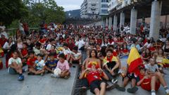 El parque Ribeira de Canedo ya fue escenario de la semifinal ante Francia
