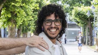El carball�s Xandre Mu��o forma parte de la campa�a de Vieiro para dar a conocer la iniciativa en redes.