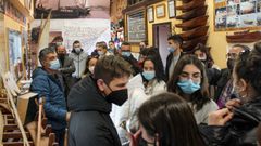 Visita de erasmus a las bateas de la r�a de Arousa