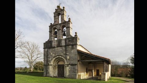 La iglesia romnica de San Martn de Pereda, en Oviedo